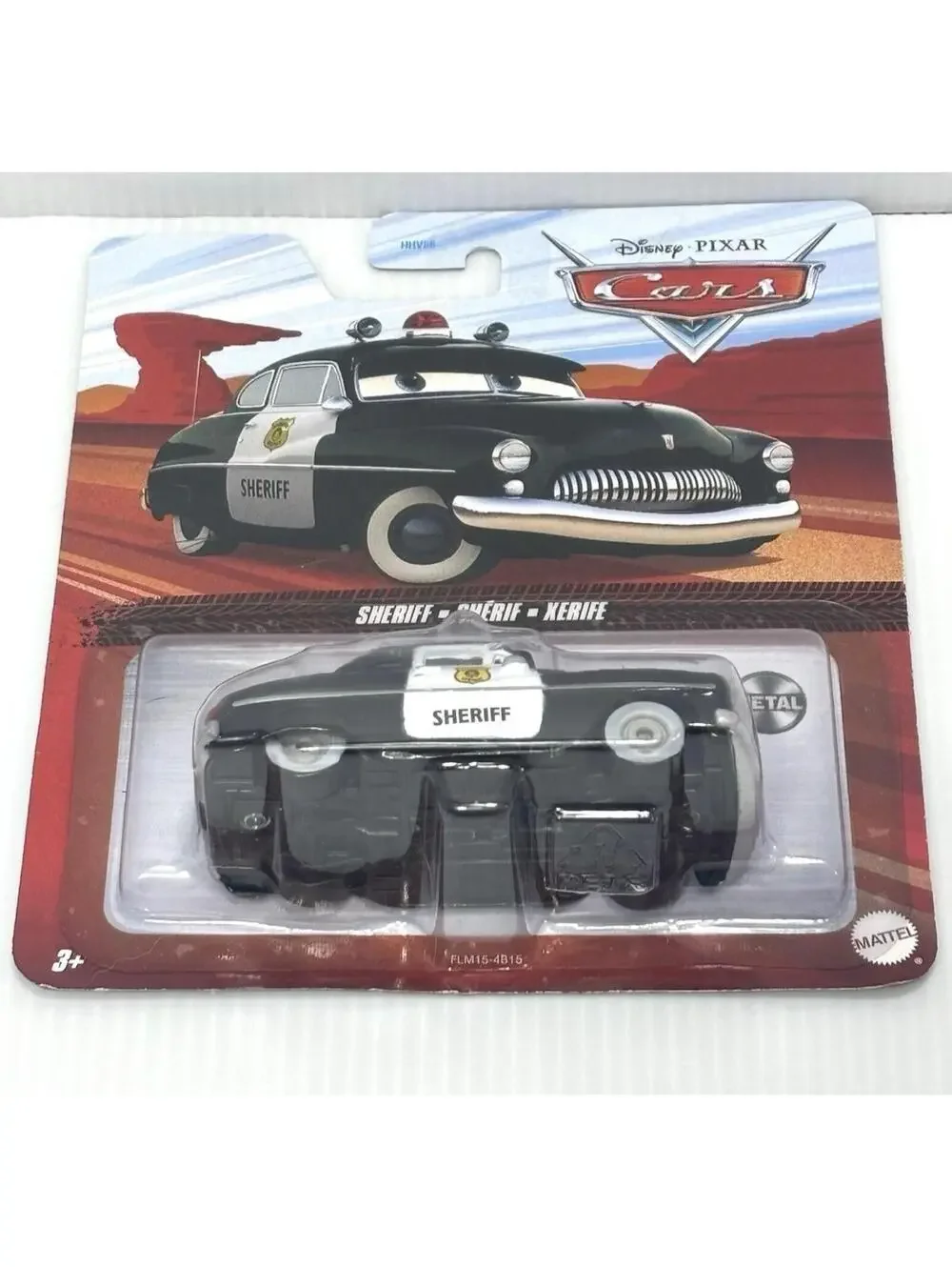 Disney Pixar Cars Sheriff Die Cast Mattel 1:55 Scale Toy Vehicle Car Auto -New